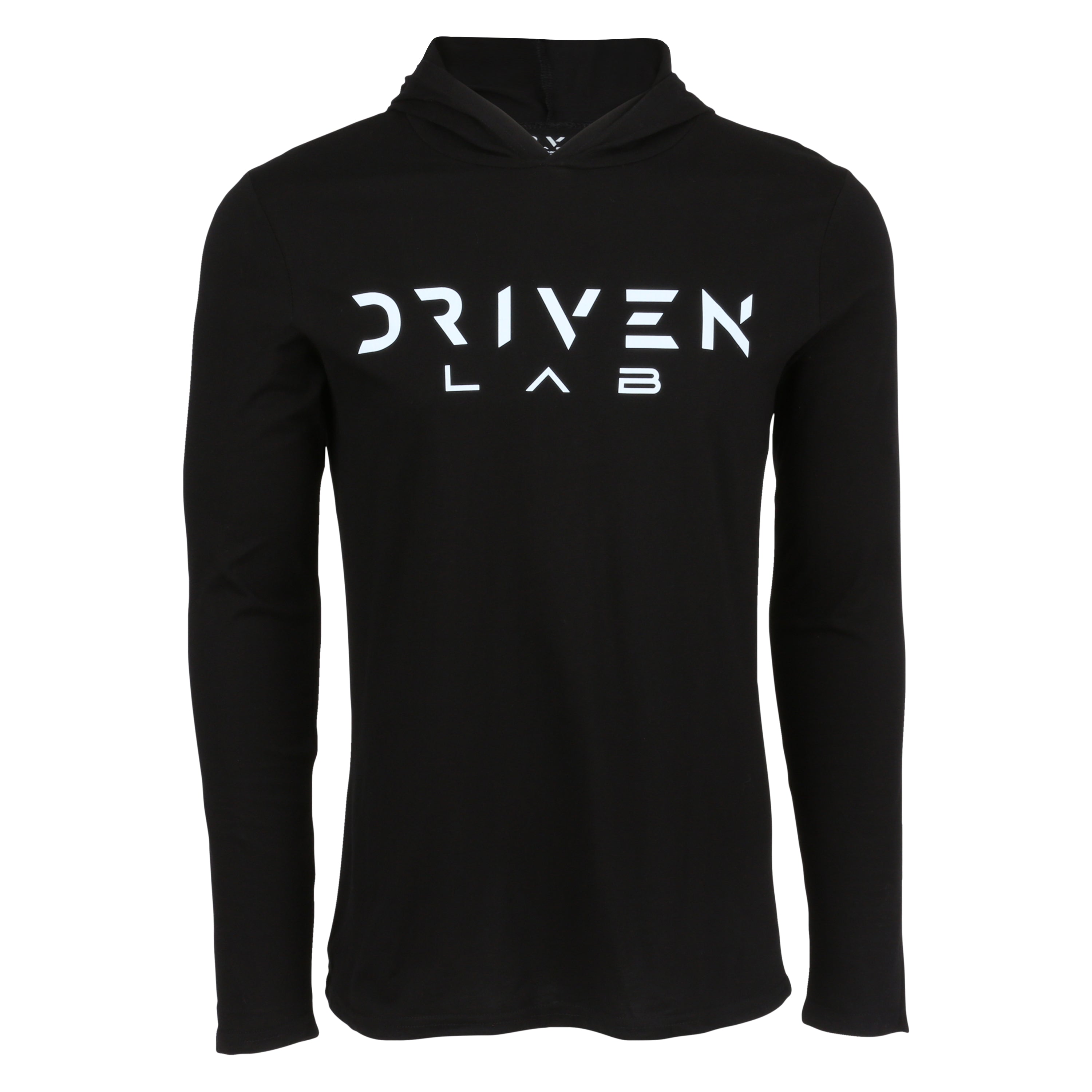 BLACK DRIVEN T-SHIRT HOODIE (Limited Edition)