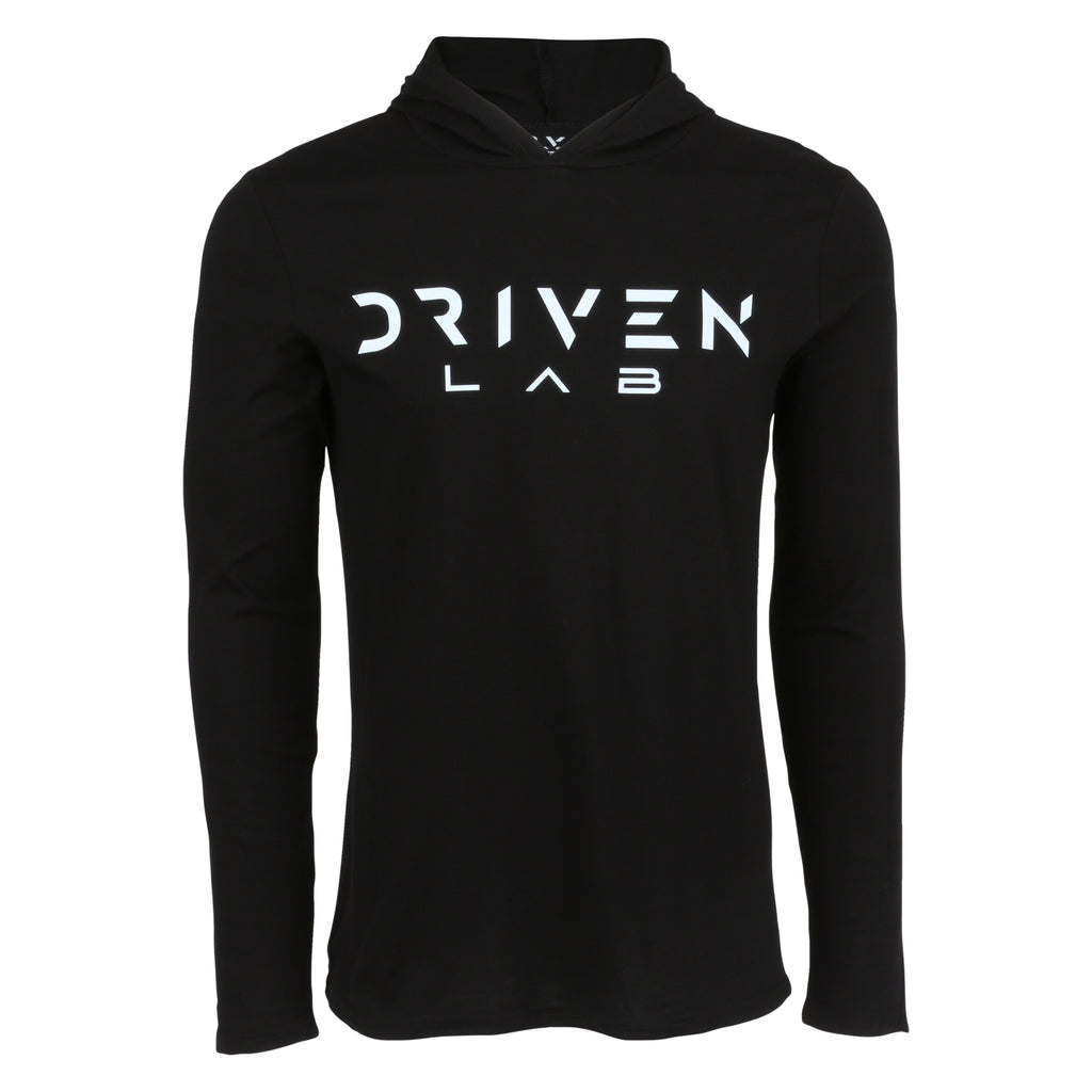BLACK DRIVEN T-SHIRT HOODIE (Limited Edition)