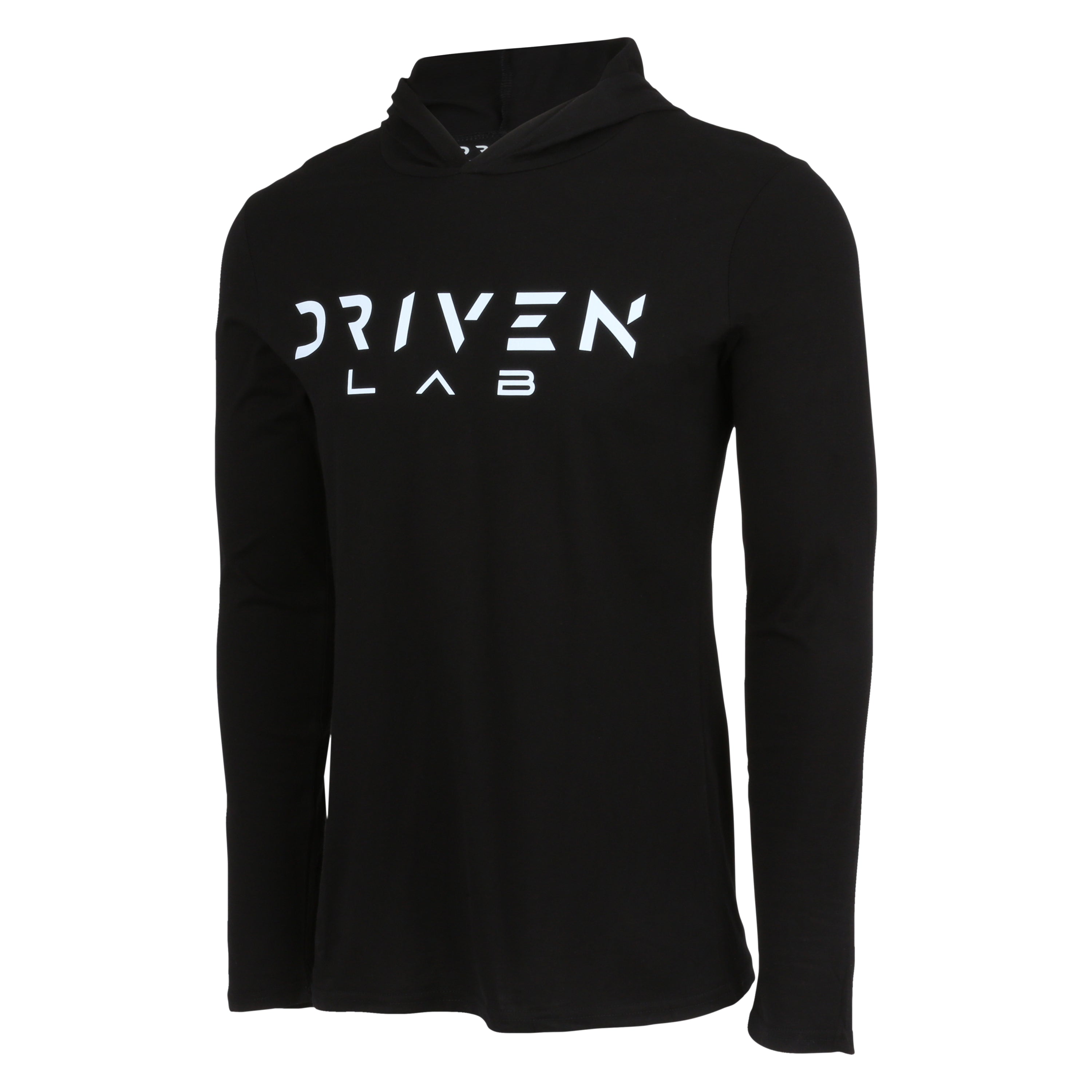 BLACK DRIVEN T-SHIRT HOODIE (Limited Edition)