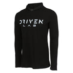 BLACK DRIVEN T-SHIRT HOODIE (Limited Edition)