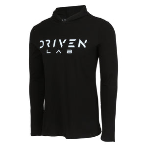 BLACK DRIVEN T-SHIRT HOODIE (Limited Edition)