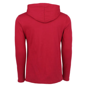 RED T-SHIRT HOODIE