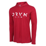 RED T-SHIRT HOODIE